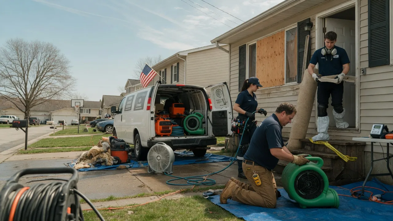 Water Damage Restoration in Hoople, ND near me